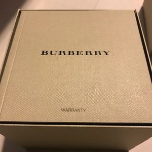 Burberry watch box